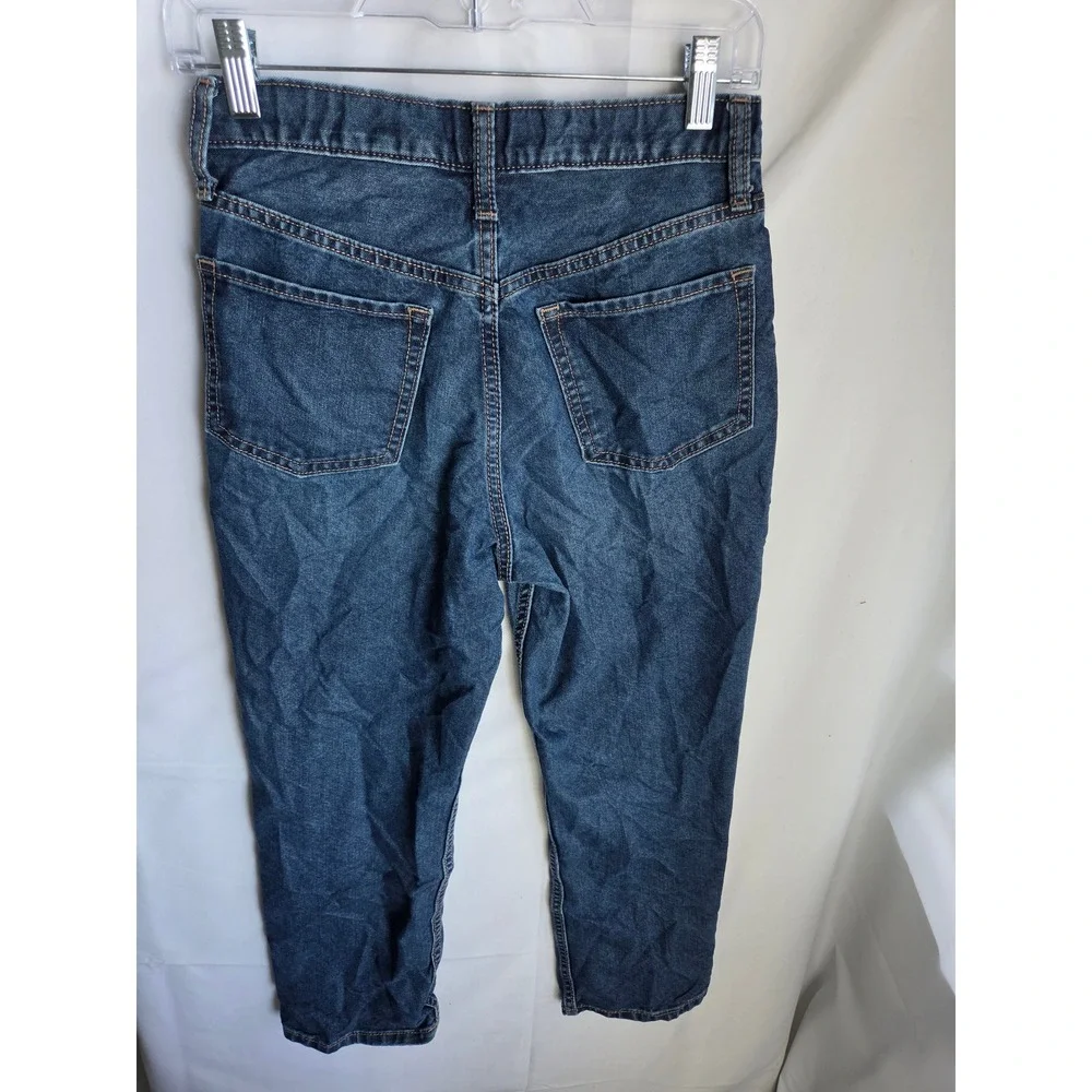 Old Navy Boys High Rise Slouchy Straight Built-In Tough Jeans